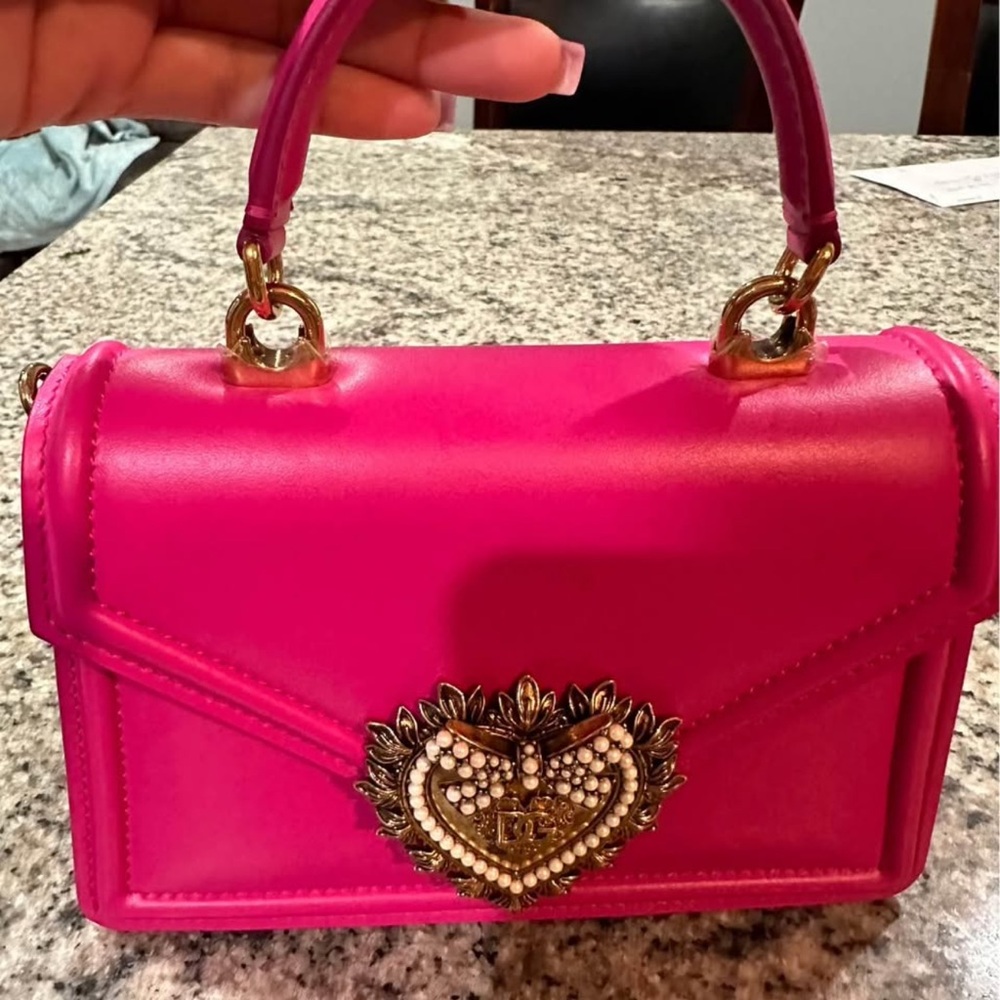 Dolce & Gabbana handbag small size pink